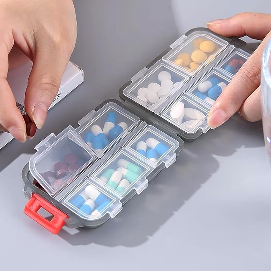 travelling pills box