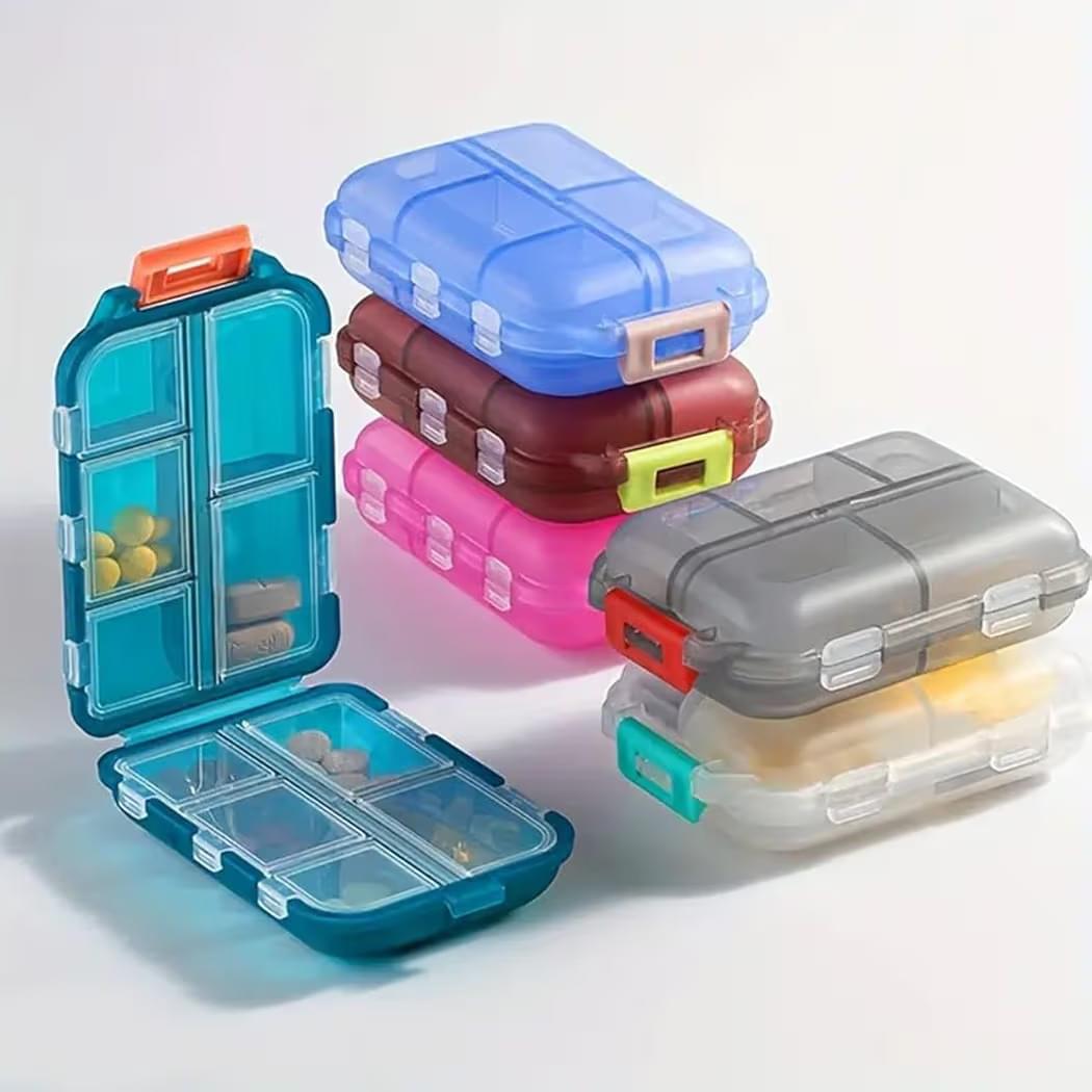 travelling pills box